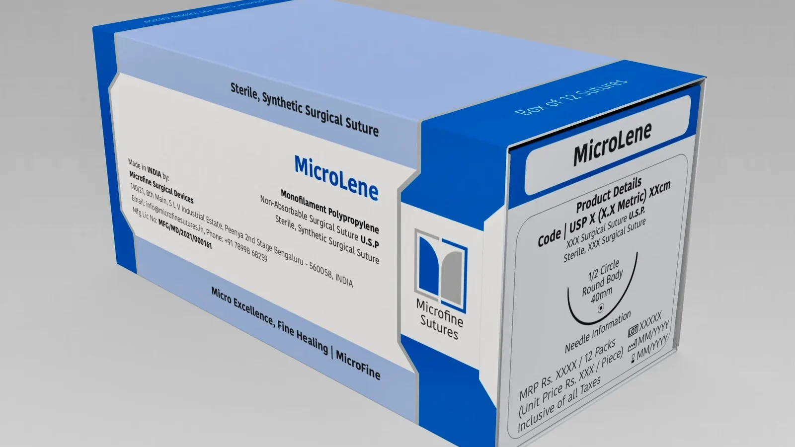 Monofilament Polypropylene Suture